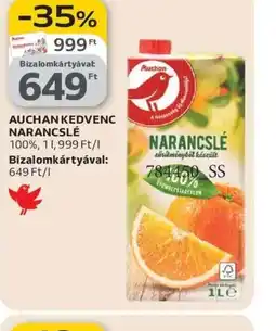 Auchan AUCHAN NARANCSLÉ ajánlat