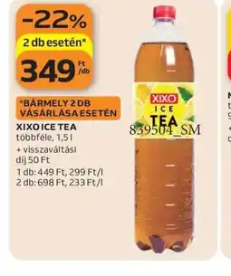 Auchan XIXO ICE TEA ajánlat