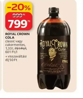 Auchan ROYAL CROWN COLA ajánlat