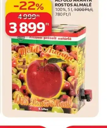 Auchan ALFÖLD ARANYA ROSTOS ALMALÉ ajánlat