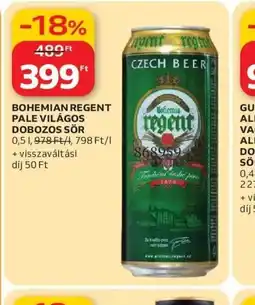 Auchan BOHEMIAN REGENT DOBOZOS SÖR ajánlat