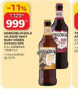 Auchan HOBGOBLIN ÜVEGES SÖR ajánlat