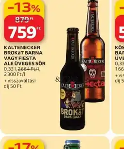 Auchan KALTENECKER ÜVEGES SÖR ajánlat