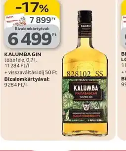 Auchan KALUMBA GIN ajánlat