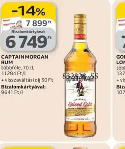 Auchan CAPTAIN MORGAN RUM ajánlat