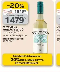 Auchan FRITTMANN KUNSÁGI EZERJ ajánlat