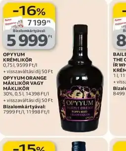 Auchan OPYYUM KRÉMLIKŐR ajánlat