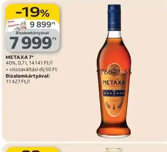 Auchan METAXA 7 ajánlat
