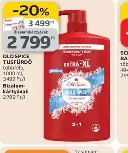 Auchan OLD SPICE TUSFÜRDŐ ajánlat