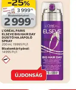 Auchan L'ORÉAL ELSEVE HAJÁPOL SPRAY ajánlat