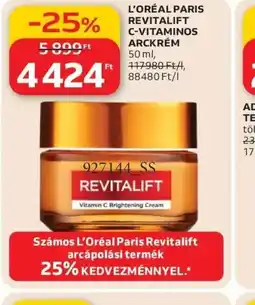 Auchan L'ORÉAL PARIS REVITALIFT ARCKRÉM ajánlat