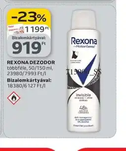 Auchan REXONA DEZODOR ajánlat