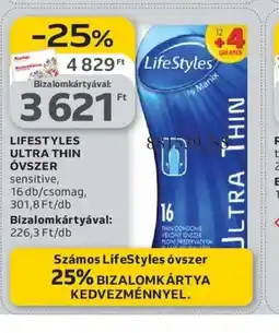 Auchan LifeStyles ULTRA THIN VSZER ajánlat