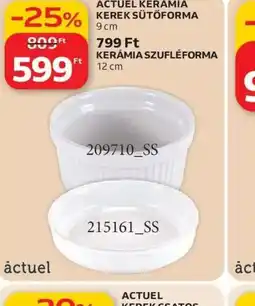 Auchan ACTUEL KERÁMIA SÜTŐFORMA ajánlat