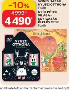 Auchan SZÍNES HÁZAKNYUSZI OTTHONA ajánlat