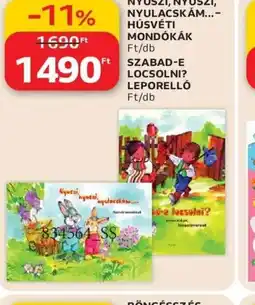 Auchan Húsvéti mondkák leporell ajánlat
