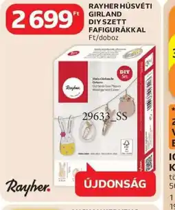 Auchan RAYHER HÚSVÉTI GIRLAND DIY SZETT ajánlat