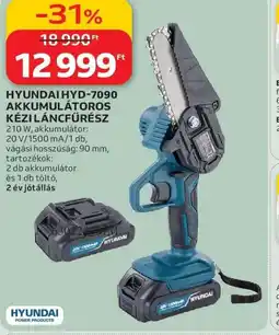 Auchan HYUNDAI HYD-7090 LÁNCFŰRÉSZ ajánlat