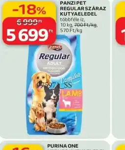 Auchan PANZI PET REGULAR KUTYAELEDEL ajánlat