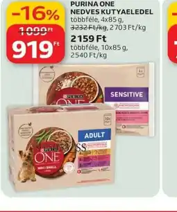 Auchan PURINA ONE NEDVES KUTYAELEDEL ajánlat