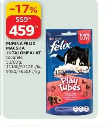 Auchan PURINA FELIX MACSKA JUTALOMFALAT ajánlat