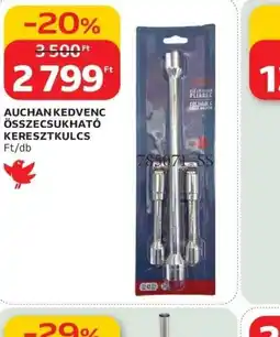 Auchan AUCHAN ÖSSZECSUKHAT KERESZTKULCS ajánlat