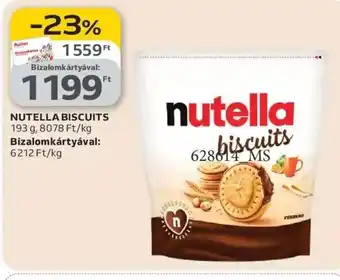 Auchan NUTELLA BISCUITS ajánlat