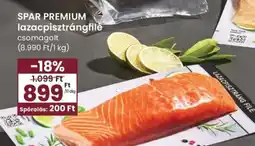 Spar SPAR PREMIUM lazacpisztrángfilé ajánlat