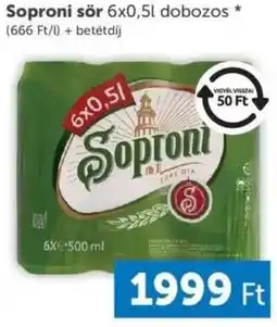 PRIVÁT Soproni sör ajánlat