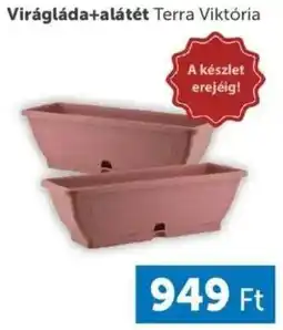 PRIVÁT Virágláda+alátét Terra Viktória ajánlat