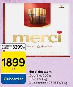 Tesco Merci desszert ajánlat