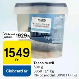 Tesco Tesco ruszli ajánlat