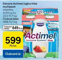 Tesco Danone Actimel joghurtital multipack ajánlat