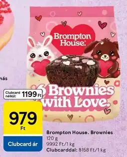 Tesco Brompton House. Brownies ajánlat