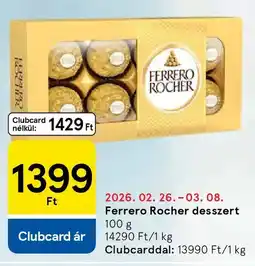 Tesco Ferrero Rocher desszert ajánlat