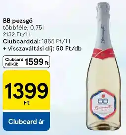 Tesco BB pezsgő ajánlat