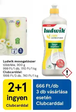 Tesco Ludwik mosogatószer ajánlat