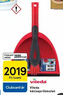 Tesco Vileda kéziseprűkészlet ajánlat