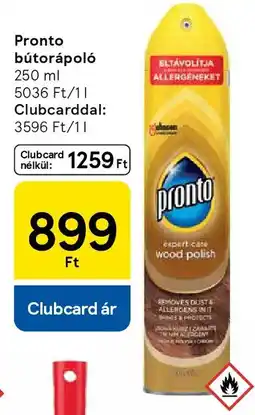 Tesco Pronto bútorápoló ajánlat