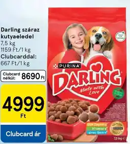Tesco Darling száraz kutyaeledel ajánlat
