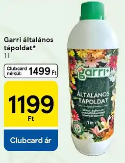 Tesco Garri általános tápoldat ajánlat