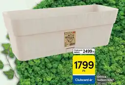Tesco Ethica balkonláda ajánlat