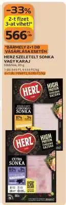 Auchan HERZ Szeletelt Sonka vagy Karaj ajánlat