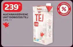 Auchan AUCHAN KEDVENC UHT DOBOZOS TEJ ajánlat
