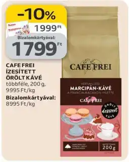 Auchan CAFE FREI ÍZESÍTETT ŐRÖLT KÁVÉ ajánlat