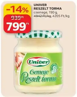 Auchan Univer reszelt torma ajánlat