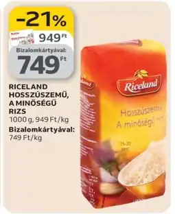 Auchan RICELAND HOSSZÚSZEMŰ A MINŐSÉGŰ RIZS ajánlat