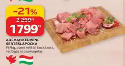 Auchan Auchan Kedvenc Sertéslapocka ajánlat