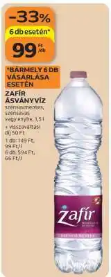 Auchan Zafír Ásványvíz ajánlat