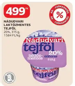 Auchan NÁDUDVARI LAKTÓZMENTES TEJFÖL ajánlat